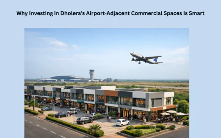 Why Investing in Dholera’s Airport-Adjacent Commercial Spaces Is Smart