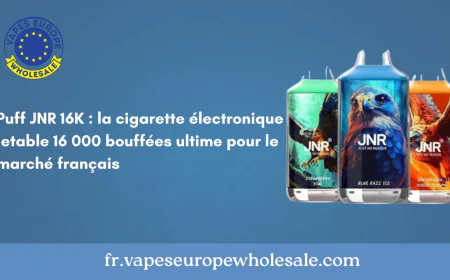 Puff JNR 16K : la cigarette électronique jetable 16 000 bouffées ultime pour le marché français