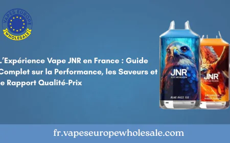 L’Expérience Vape JNR en France : Guide Complet sur la Performance, les Saveurs et le Rapport Qualité-Prix