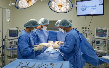 Excellence in Surgery & Medical Procedures at Sidra Family Hospital