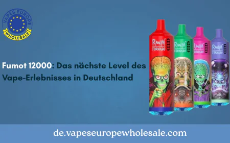 Fumot 12000: Das nächste Level des Vape-Erlebnisses in Deutschland