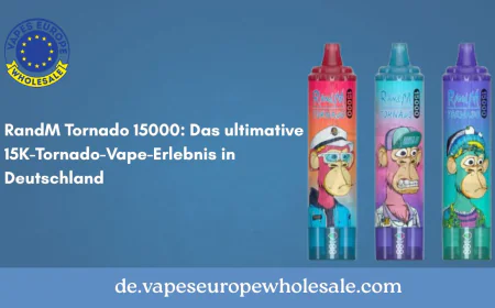 RandM Tornado 15000: Das ultimative 15K-Tornado-Vape-Erlebnis in Deutschland