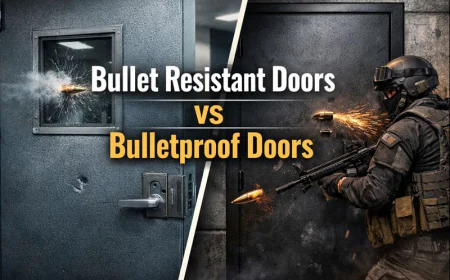 Bullet Resistant Doors vs Bulletproof Doors: Understanding the Real Difference