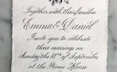 Why Modern Couples Are Choosing Handwritten Wedding Invitations