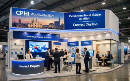 CPHI 2026 Milan Exhibition Stand Design | Stand Builder Company in Milan