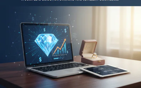 How to Sell Diamonds Online With Accurate Pricing: A Complete Guide for Diamond and Jewellery Businesses