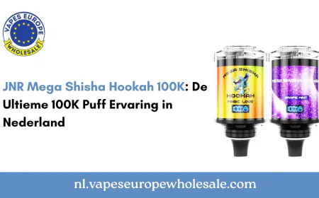 JNR Mega Shisha Hookah 100K: De Ultieme 100K Puff Ervaring in Nederland