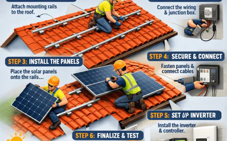 How to Install Solar Panels on a Roof | Step-by-Step Beginner Guide