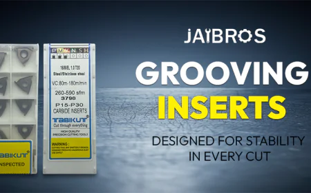 High-Performance Grooving Tool for CNC Turning & Cutting