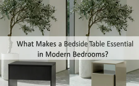 What Makes a Bedside Table Essential in Modern Bedrooms?