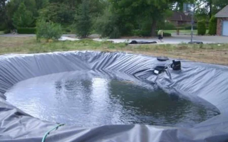 Pond Liner: The Key to a Beautiful and Long-Lasting Water Feature