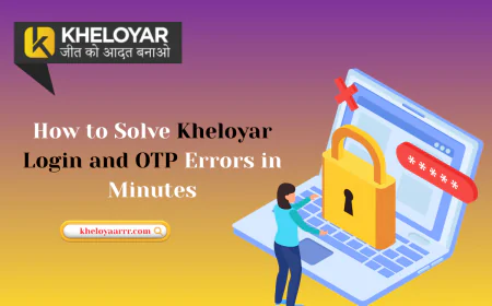 How to Solve Kheloyar Login and OTP Errors in Minutes