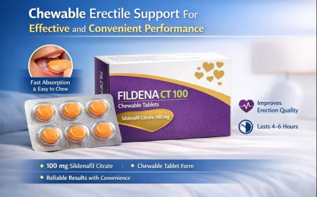 Chewable Erectile Support for Faster & Reliable Performance