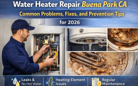 Water Heater Repair Buena Park CA: Common Problems, Fixes, and Prevention Tips for 2026