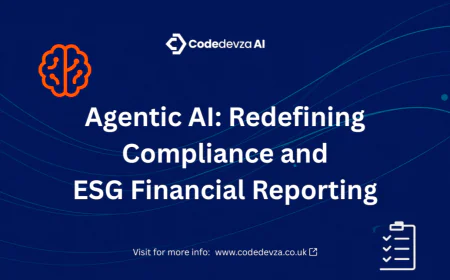 Agentic AI: Redefining Compliance and ESG Financial Reporting