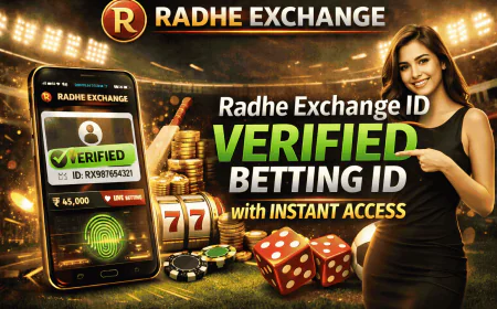 Radhe Exchange ID Verified Betting ID with Instant Access