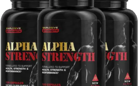 Alpha Strength Review Testosterone Booster Male Supplement