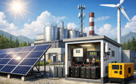 Off-Grid Solar Panel System for Industrial Facilities | Reliable Power Guide