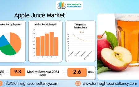 Apple Juice Market Analysis, Top Players, Growth Opportunities & Forecast 2034