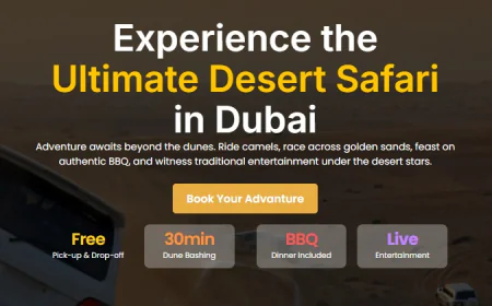 Desert Safari Dubai – A Complete Guide to an Unforgettable Arabian Adventure