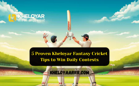 5 Proven Kheloyar Fantasy Cricket Tips to Win Daily Contests
