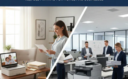 Printer Solutions In USA: Reliable Printing for Homes and Businesses
