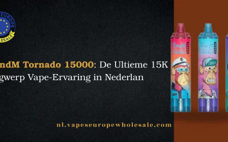 RAndM Tornado 15000: De Ultieme 15K Wegwerp Vape-Ervaring in Nederland