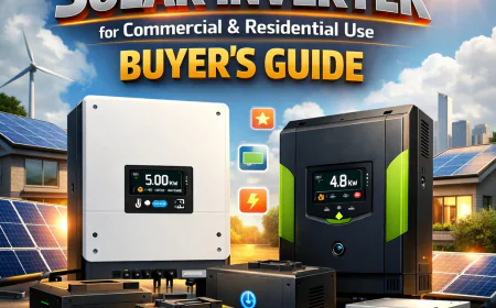 Best Hybrid Solar Inverter for Commercial & Residential Use | Buyer’s Guide