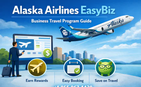What Is Alaska Airlines EasyBiz? Business Travel Program Guide