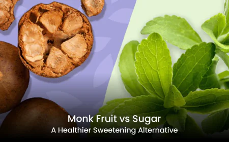 Monk Fruit vs Sugar: A Healthier Sweetening Alternative