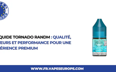 E Liquide Tornado RandM : Qualité, Saveurs et Performance pour une Expérience Premium