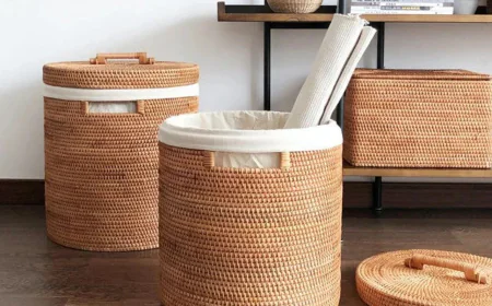 How Do You Use a Rattan Basket for Stylish Storage Solutions?