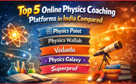 Top 5 Online Physics Coaching Platforms in India Compared