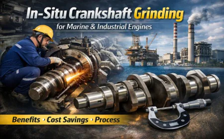 In-Situ Crankshaft Grinding for Marine & Industrial Engines: Benefits, Cost Savings, and Process