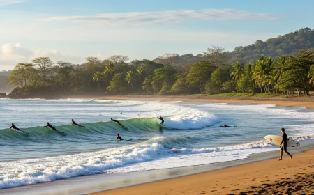 What Are the Best Surfing Spots and Tips for Playa Avellanas, Costa Rica?
