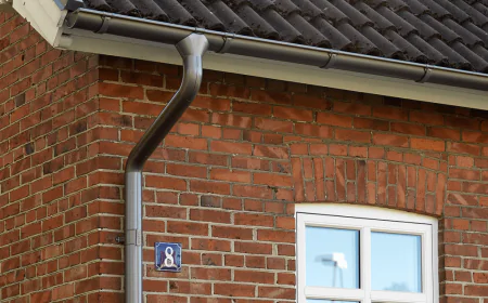 När Vattenavledning Blir En Naturlig Del Av Husets Funktion