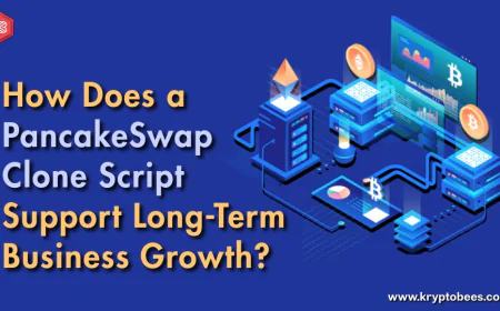 How Does a PancakeSwap Clone Script Support Long-Term Business Growth?
