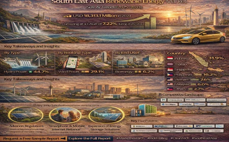 South East Asia Renewable Energy Market Size, Share, Growth, Trends and Forecast 2025–2033 | Get Free Sample Report