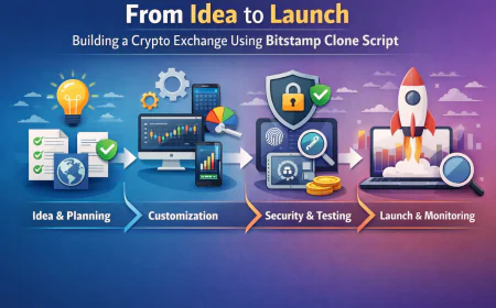 From Idea to Launch: Building a Crypto Exchange Using Bitstamp Clone Script