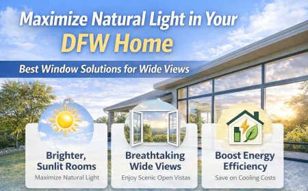 Maximize Natural Light Best Windows for Wide Views in DFW Homes