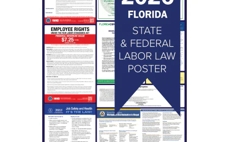 How often do Florida labor law posters change?