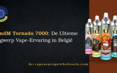 RandM Tornado 7000: De Ultieme Wegwerp Vape-Ervaring in België