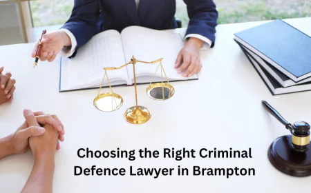 Choosing the Right Criminal Defence Lawyer in Brampton