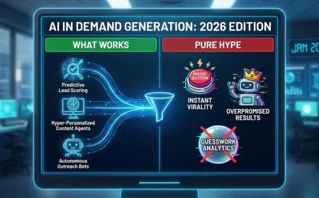 AI in Demand Generation: What Works in 2026 (And What’s Pure Hype)