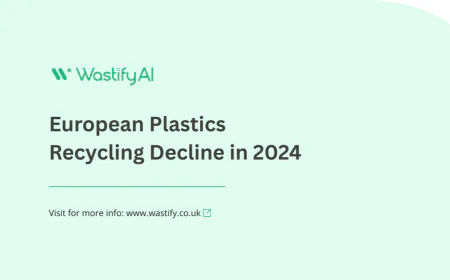 European Plastics Recycling Decline in 2024