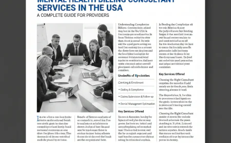 Mental Health Billing Consultant Services in the USA: A Complete Guide for Providers