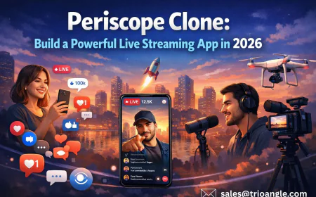 How to Build a Live Streaming App Like Periscope in 2026?