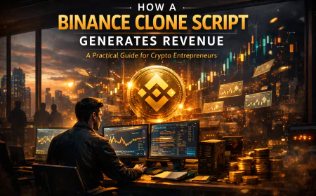 Binance Clone Script Business Model Explained | Revenue Streams