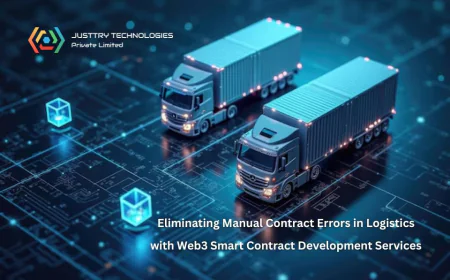 Eliminating Manual Contract Errors in Logistics with Web3 Smart Contract Development Services