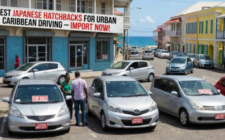 Best Japanese Hatchbacks from Japan for Urban Caribbean Driving